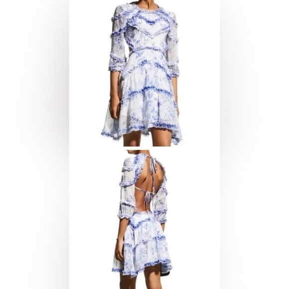 LACE THE LABEL Open Back Ruffle Tiered Dress - Picture 2 of 11